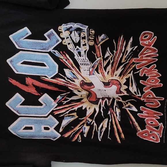 AC DC Official Blow Up Your Video tee - Picture 2 of 6